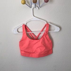 Lululemon Coral Sports Bra